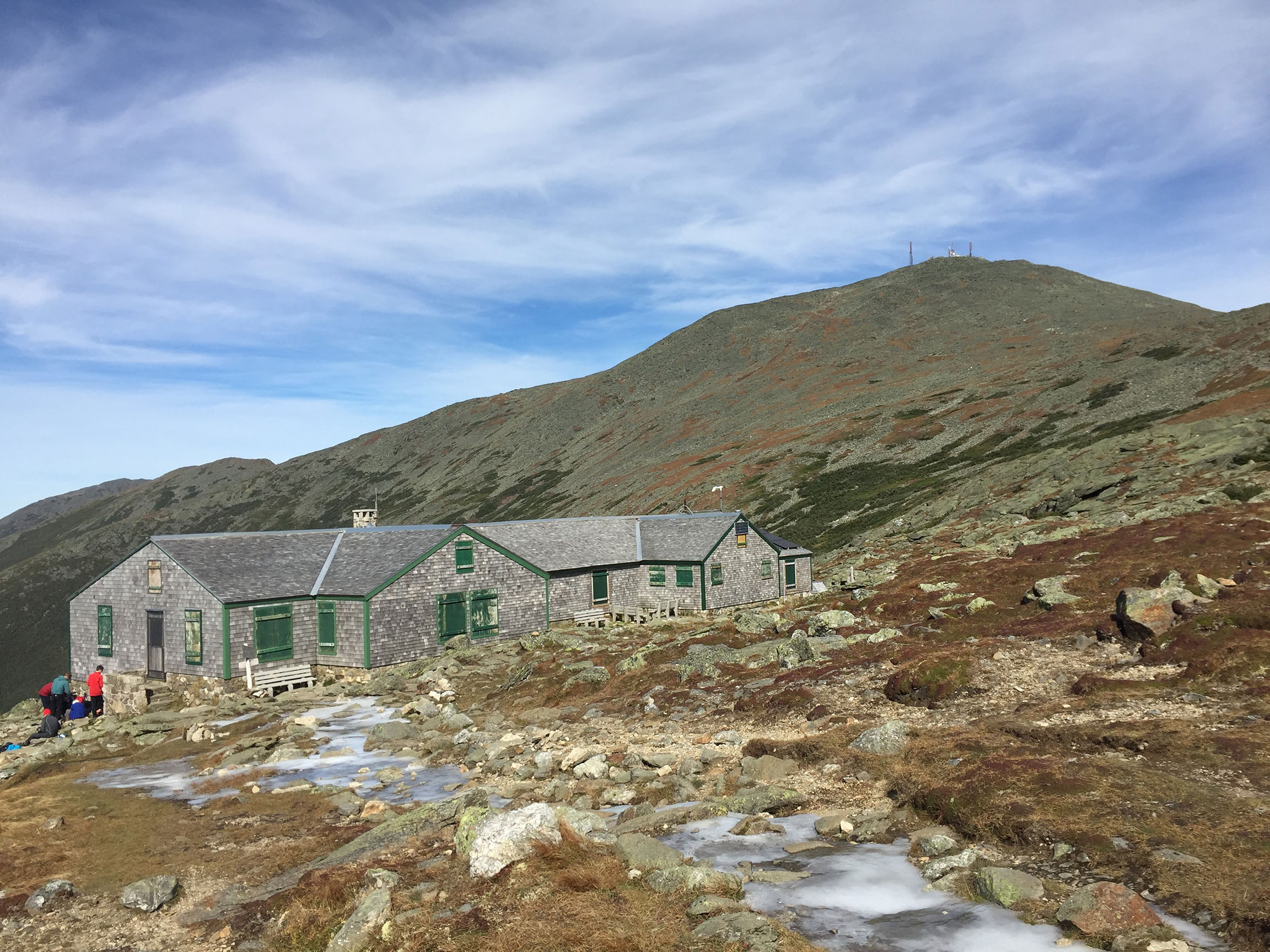 Lake of the Clouds Hut on the Appalachian Trail