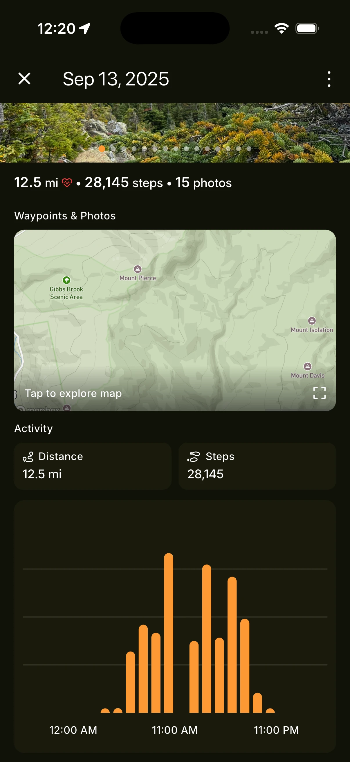 HikerFeed app — preview 2 of 3